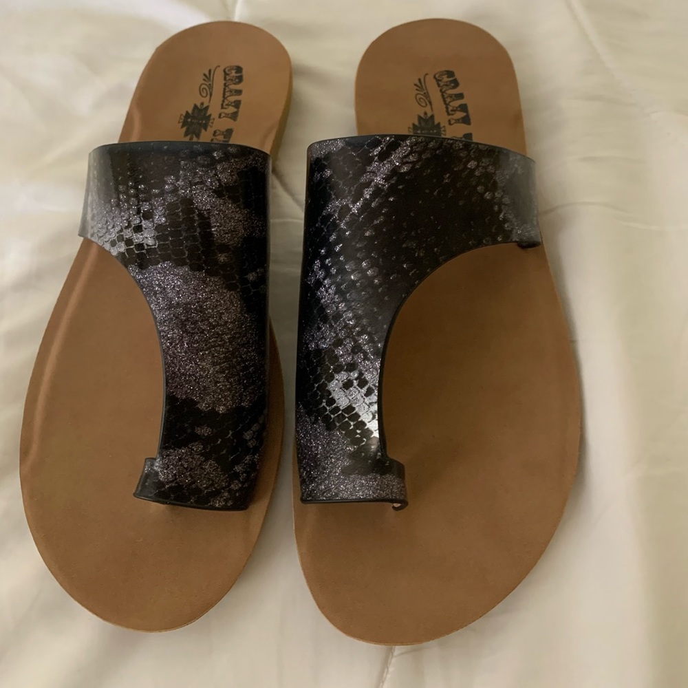 Crazy Train Sandal never worn